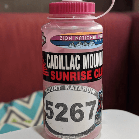 ขวดน้ำปากกว้าง NALGENE รุ่น SUSTAI ขนาด 32 ออนซ์ สี COSMO W/ DARK BERRYCAP_3