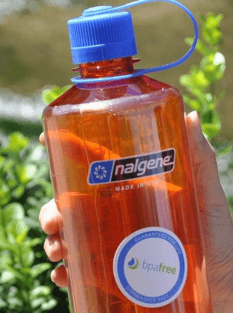 ขวดน้ำปากแคบ NALGENE ขนาด 32 ออนซ์ สีส้ม พร้อมฝาปิดห่วงสีฟ้า_2