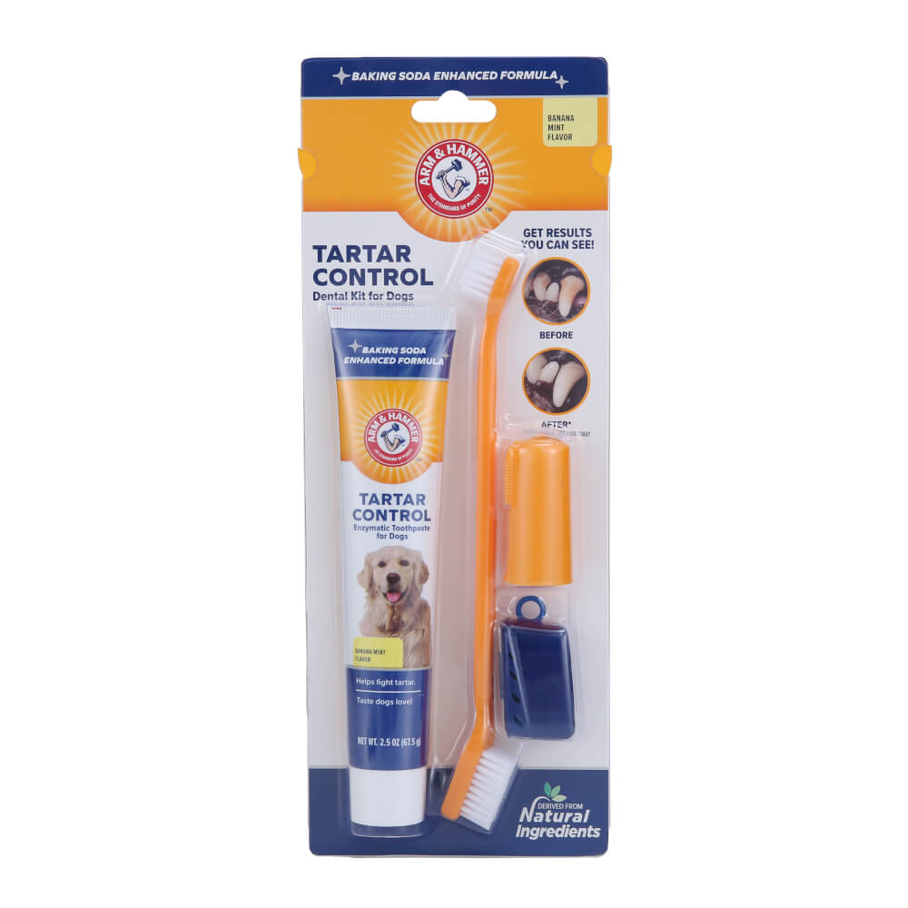 ชุดยาสีฟันสำหรับสุนัข ARM AND HAMMER TTC รสกล้วยหอมมินต์ ขนาด 67.5 ML