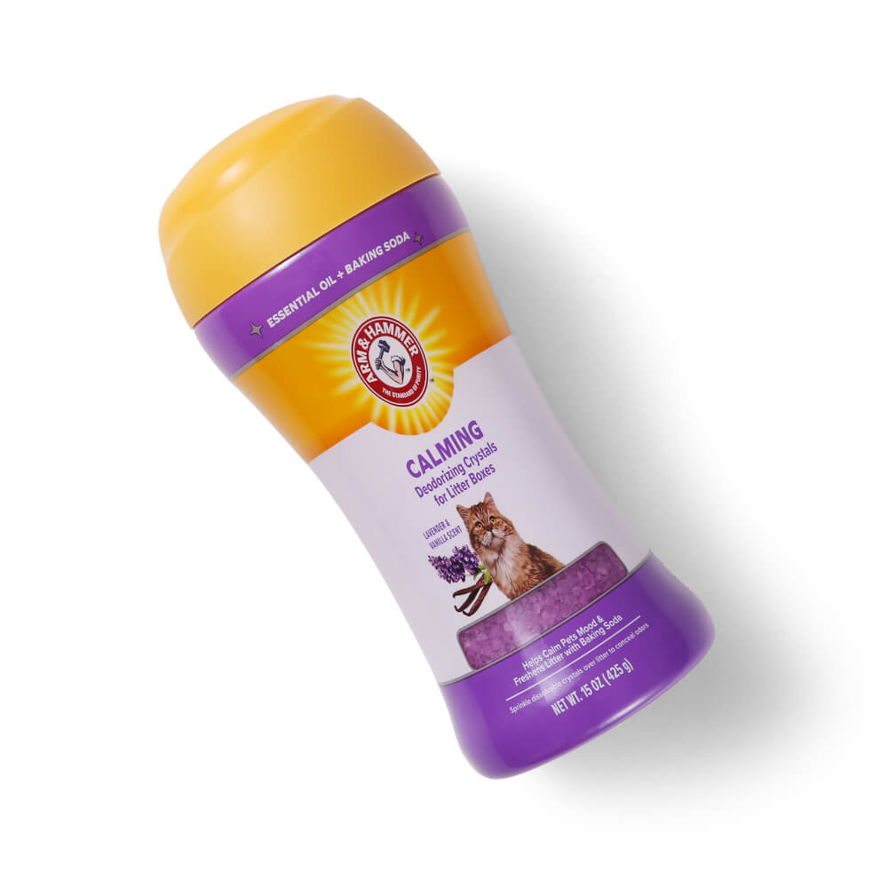 เม็ดคริสตัลดับกลิ่นทรายแมว ARM AND HAMMER สูตรผ่อนคลาย กลิ่นลาเวนเดอร์ วานิลลา 425G. 2 ขวด_1