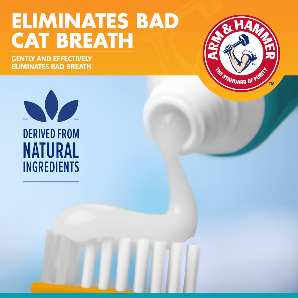 ชุดยาสีฟันสำหรับแมว Arm and Hammer cpc รสทูน่า ขนาด 67.5 กรัม