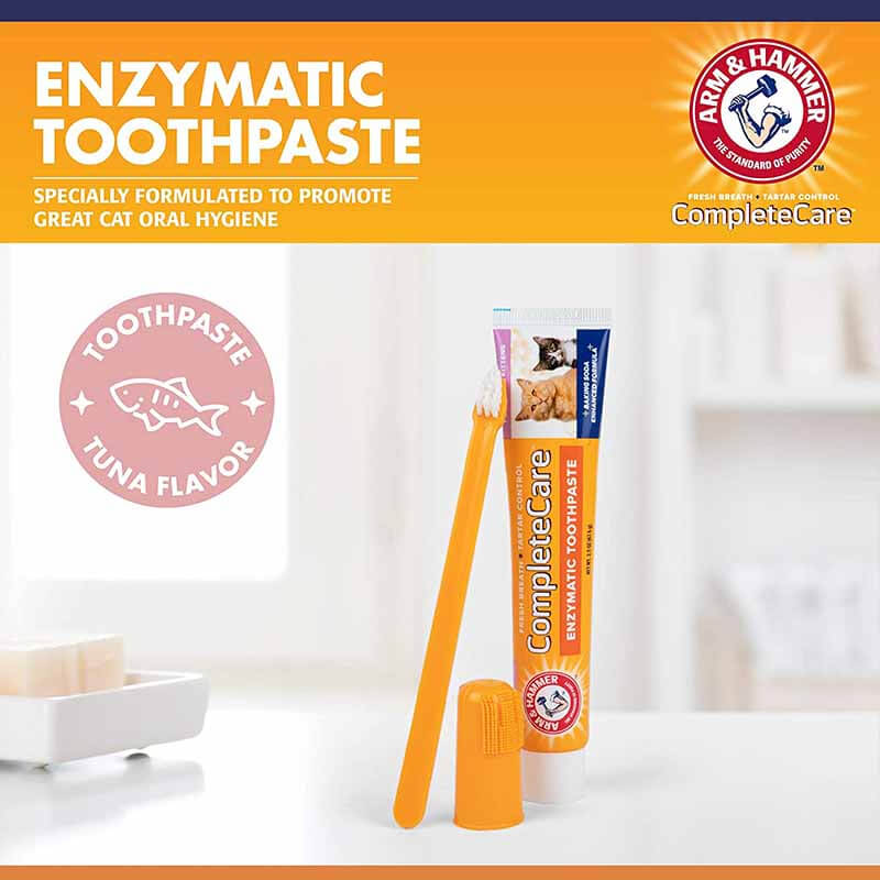 ชุดยาสีฟันสำหรับแมว ARM AND HAMMER CPC รสทูน่า ขนาด 67.5 G