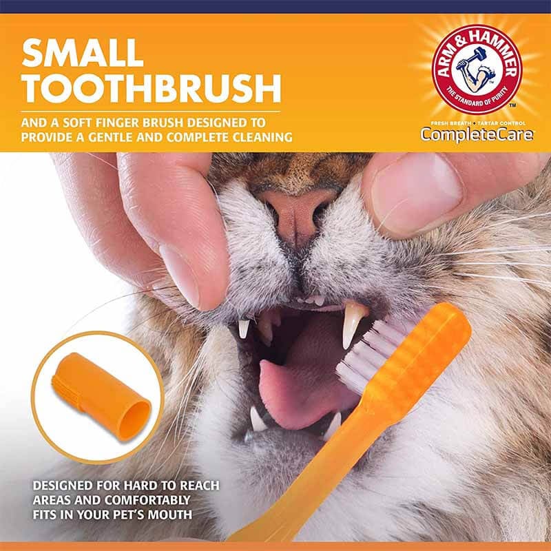 ชุดยาสีฟันสำหรับแมว Arm and Hammer cpc รสทูน่า ขนาด 67.5 กรัม