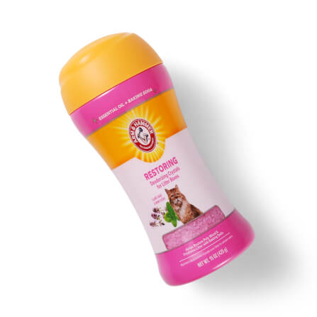 เม็ดดับกลิ่นทรายแมว Arm and Hammer สูตรลดความเครียด กลิ่นคลารี่เสจ มินต์ 425 กรัม_1