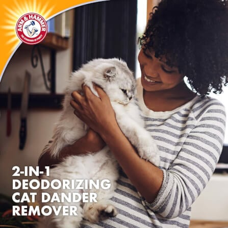 แชมพูแมว ARM AND HAMMER 2-IN-1 DANDER & ODOR CONTROL สูตรป้องกันเชื้อราและรังแค ขนาด 591 มล._3