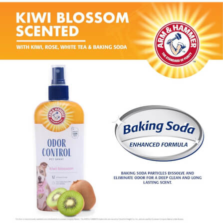 สเปรย์กำจัดกลิ่นสุนัข ARM AND HAMMER กลิ่น KIWI BLOSSOM 236มล._4