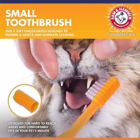 ชุดยาสีฟันสำหรับแมว Arm and Hammer cpc รสทูน่า ขนาด 67.5 กรัม_5