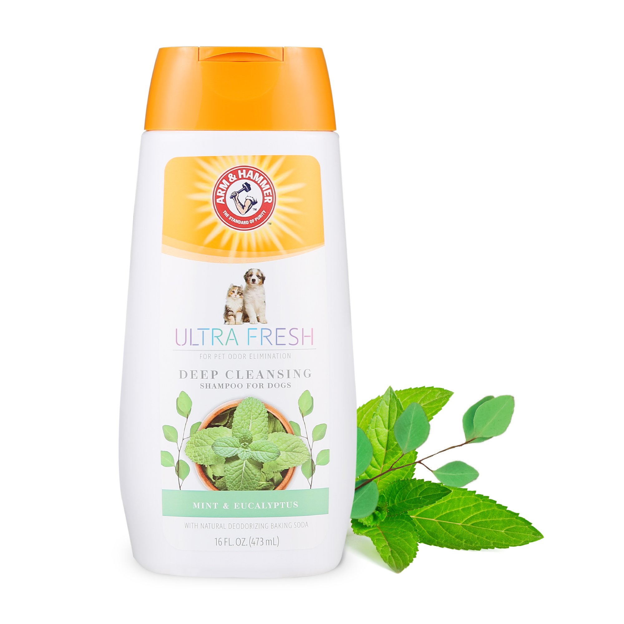 แชมพูสุนัข ARM AND HAMMER ULTRA FRESH 2 IN 1 DETANGLING สูตรผสมครีมนวด กลิ่นชาโคล & โรสเเมรี่ 473 มล._0