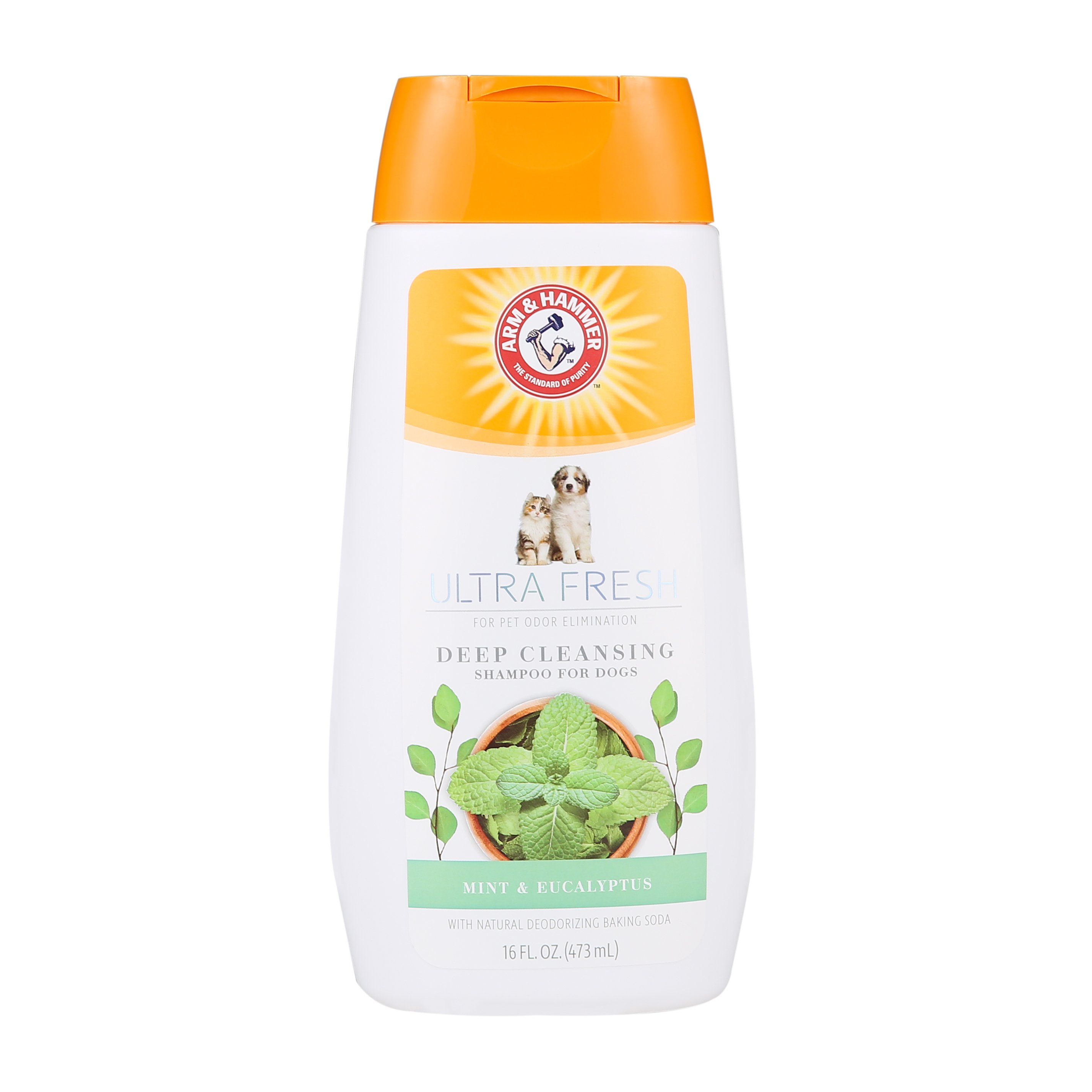 แชมพูสุนัข ARM AND HAMMER ULTRA FRESH 2 IN 1 DETANGLING สูตรผสมครีมนวด กลิ่นชาโคล & โรสเเมรี่ 473 มล._1