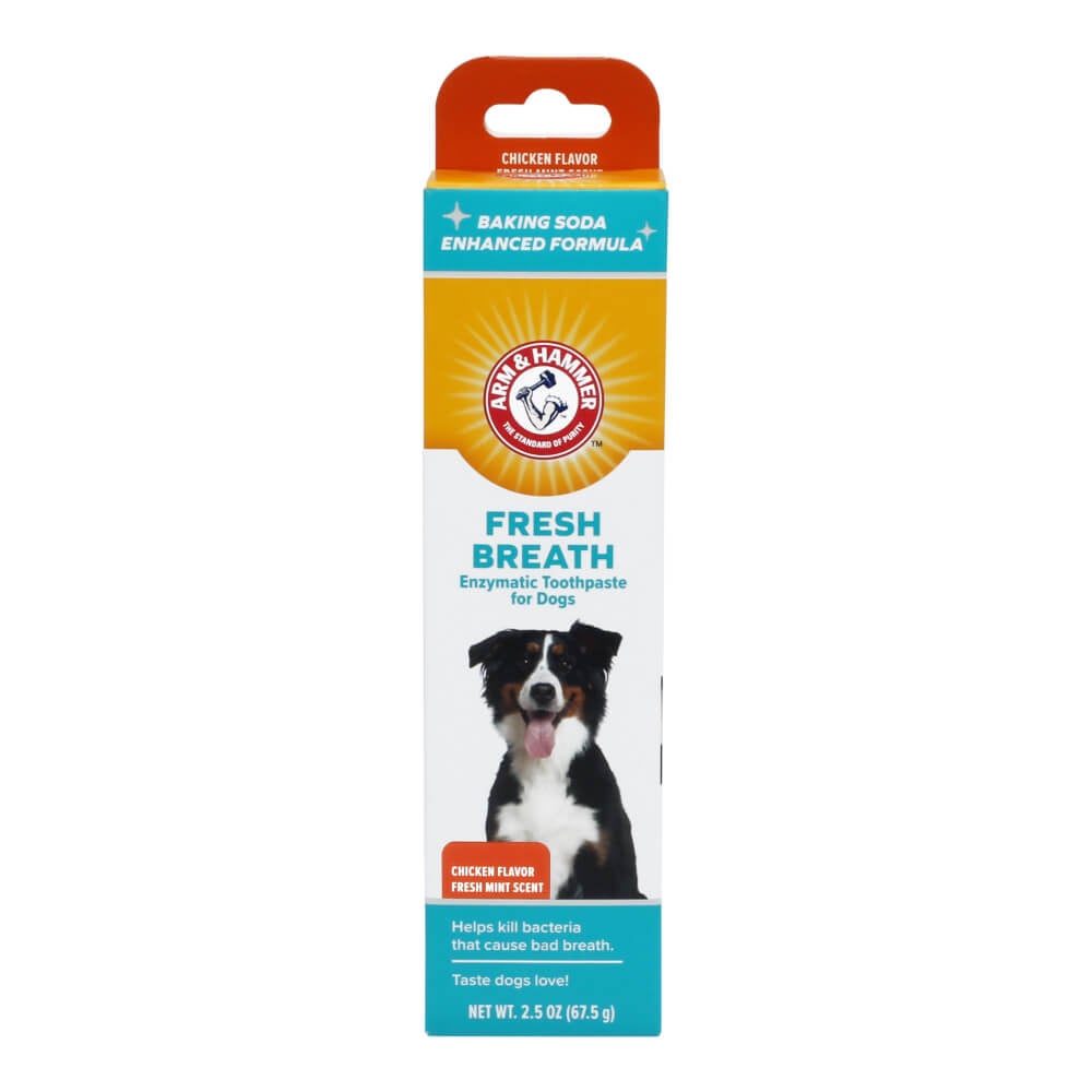 ยาสีฟันสำหรับสุนัข Arm and Hammer FB รสไก่มินต์ ขนาด 67.5 กรัม (ไม่มีแปรง)