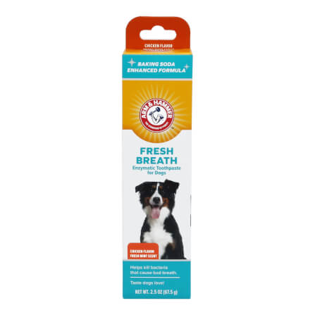 ยาสีฟันสำหรับสุนัข Arm and Hammer FB รสไก่มินต์ ขนาด 67.5 กรัม (ไม่มีแปรง)_0
