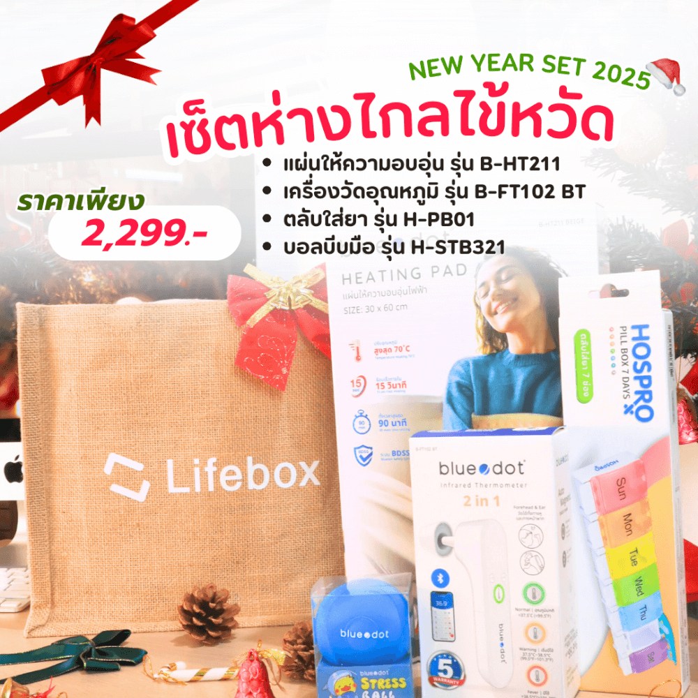 เซ็ตของขวัญปีใหม่ ห่างไกลไข้หวัด LIFEBOX 2025_GIFTSET-B