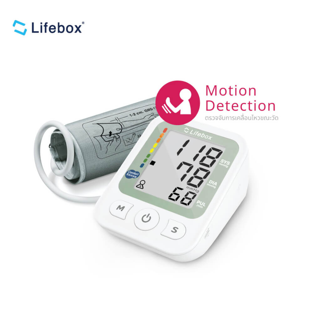 เครื่องวัดความดันโลหิต Lifebox L-BM01