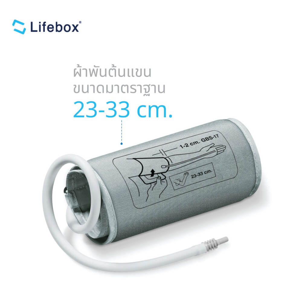 เครื่องวัดความดันโลหิต Lifebox L-BM01