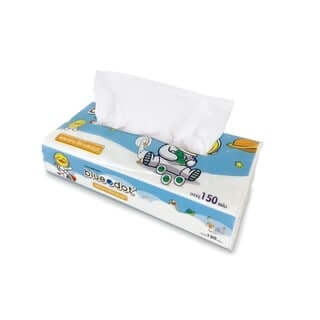 กระดาษเช็ดหน้า Bluedot B-TS061 (1 ห่อ)_0