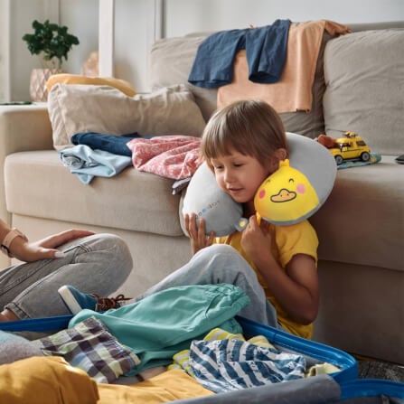 หมอนรองคอ เมมโมรี่โฟม Neck Pillow BLUEDOT B-NP241_2