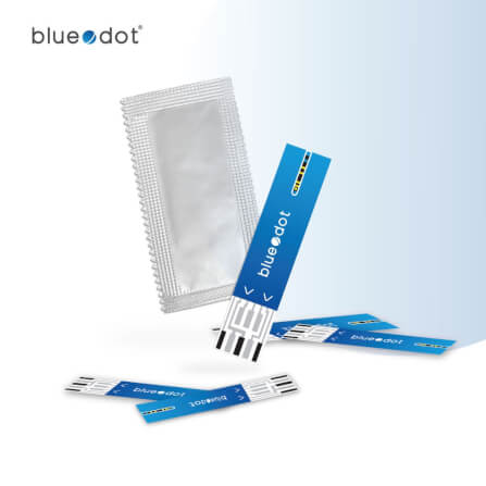 เครื่องวัดน้ำตาลในเลือด Bluedot Blood Glucose Monitor B-GM162_5