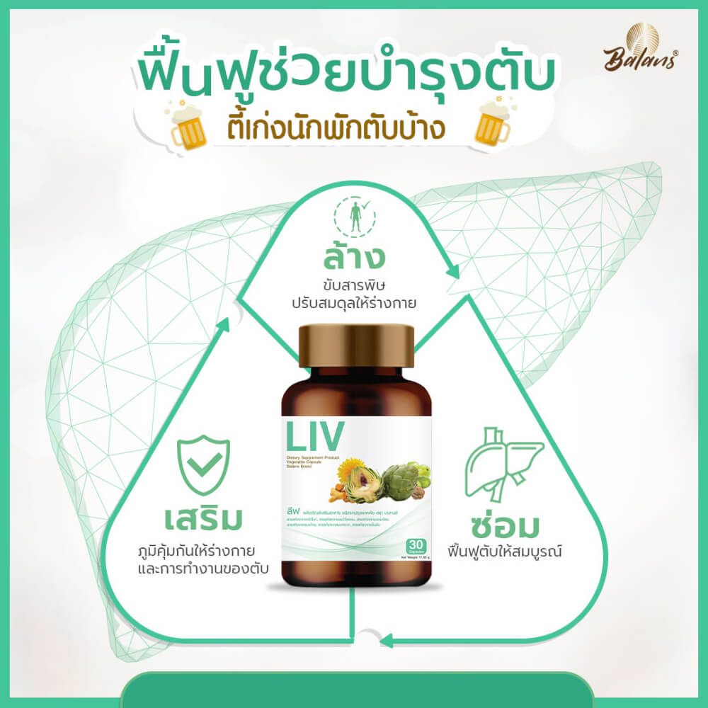 บาลานส์ ลีฟ 30 แคปซูล