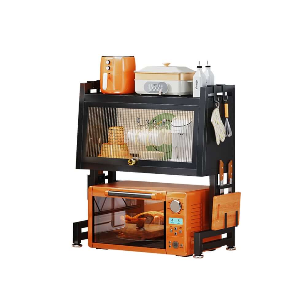 ที่วางไมโครเวฟ โครงเหล็กคาร์บอน LINALI  รุ่น LS761G2-A ขนาด 55 ซม._0