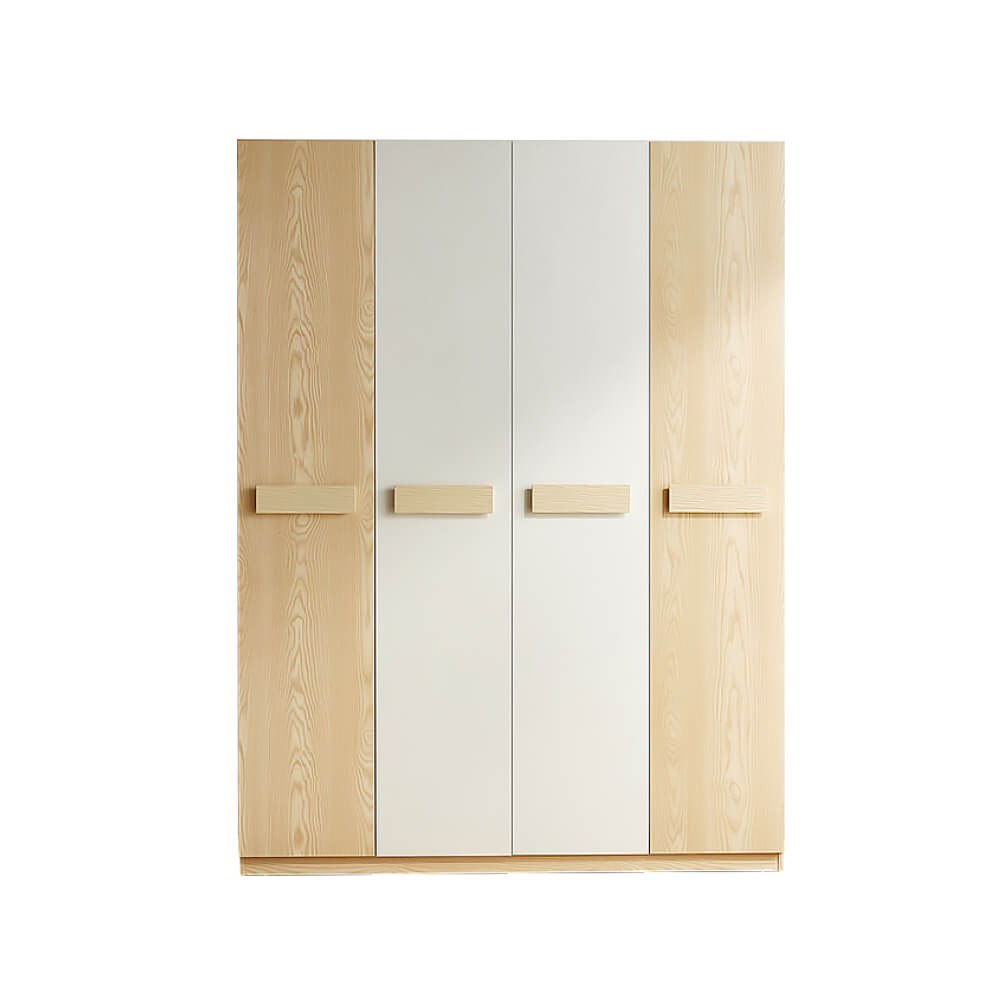 ตู้เสื้อผ้าทูโทนสไตล์นอร์ดิก LINALI รุ่น CP1D-F   Light wood