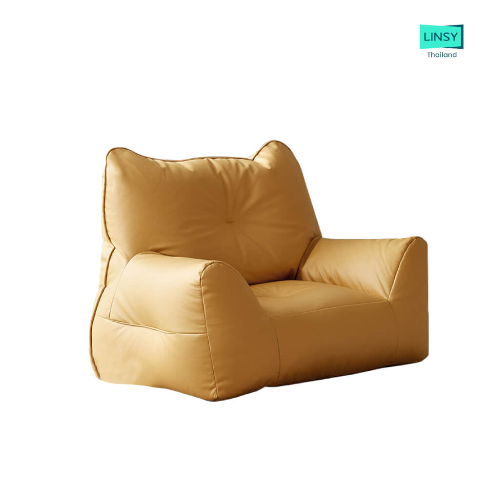 โซฟาแบบวางพื้น 1 ที่นั่ง  Linari รุ่น TDY108-A YELLOW