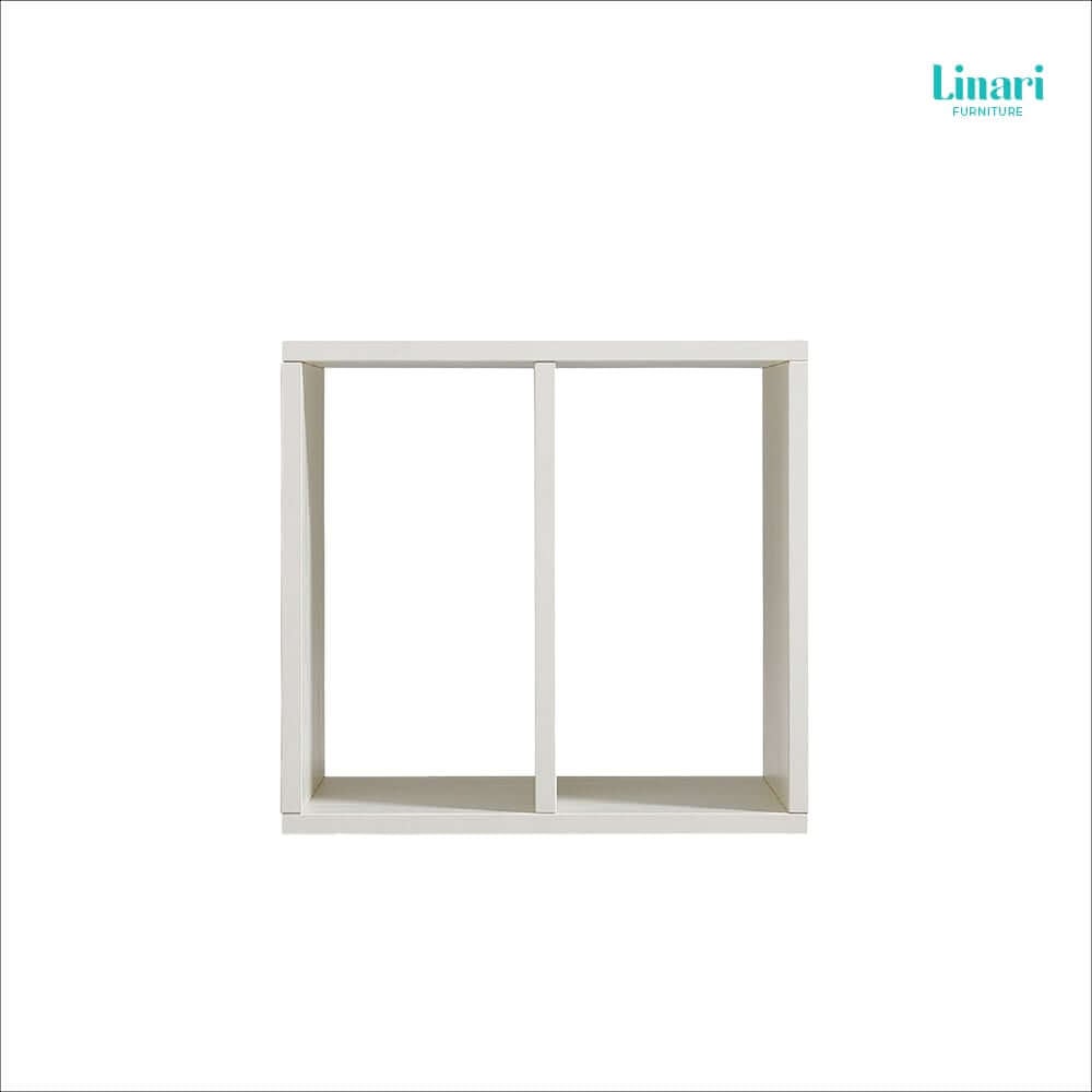 ตู้จัดระเบียบหนังสือ Linari รุ่น NG9X-A ขนาด 38 ซม. สีขาว