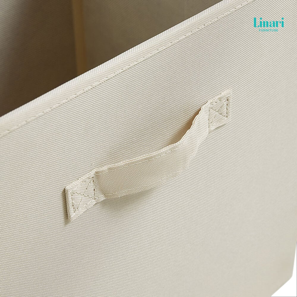กล่องเก็บของเอนกประสงค์ Linari รุ่น LS791G2-A ขนาด 36 ซม. สีน้ำตาลอ่อน 