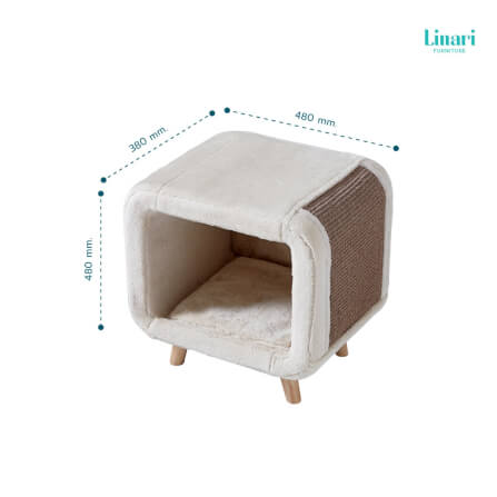 โต๊ะข้างโซฟาบ้านน้องแมว LINALI รุ่น LS775J1-A_3