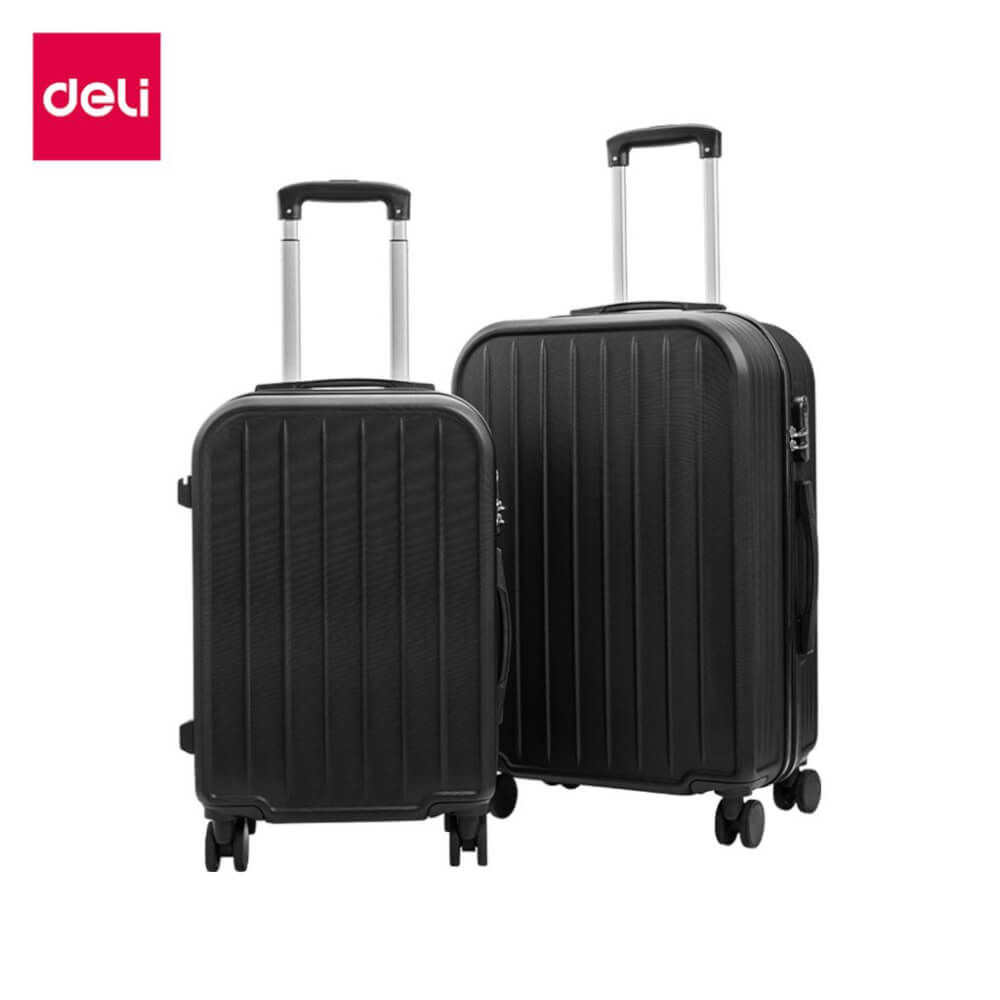 กระเป๋าเดินทางล้อลาก DELI EH1056-BK-24-01 24นิ้ว สีดำ_0