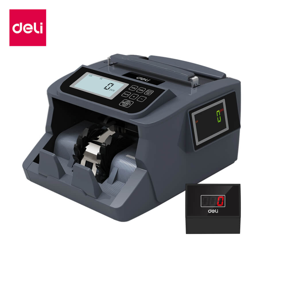 เครื่องนับแบงค์ DELI CT962-GR-01 สีเทา_8