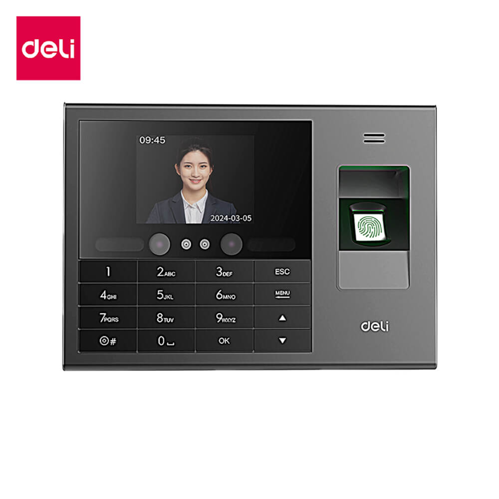 เครื่องบันทึกเวลาเข้างาน DELI ES172-GR-01