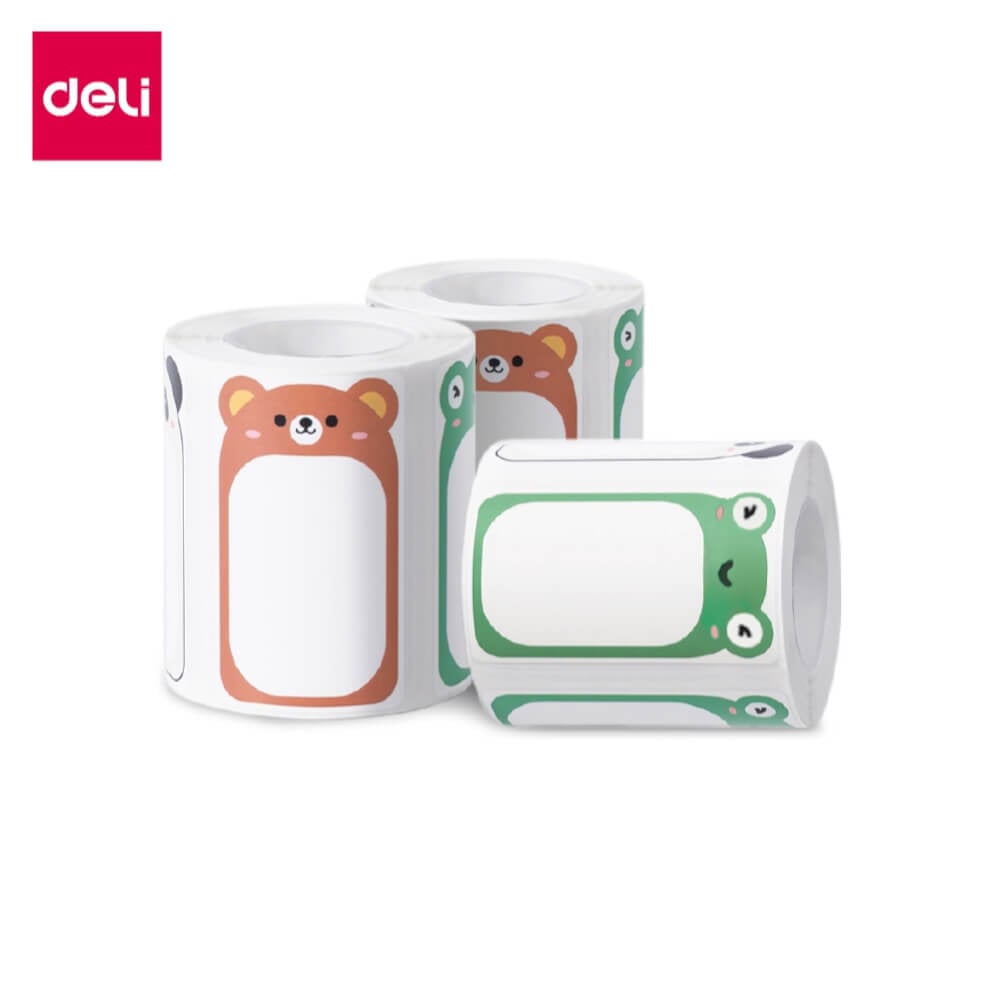 สติ๊กเกอร์ฉลาก DELI QH61-MX-01 5*3ซม. 120 ชิ้น