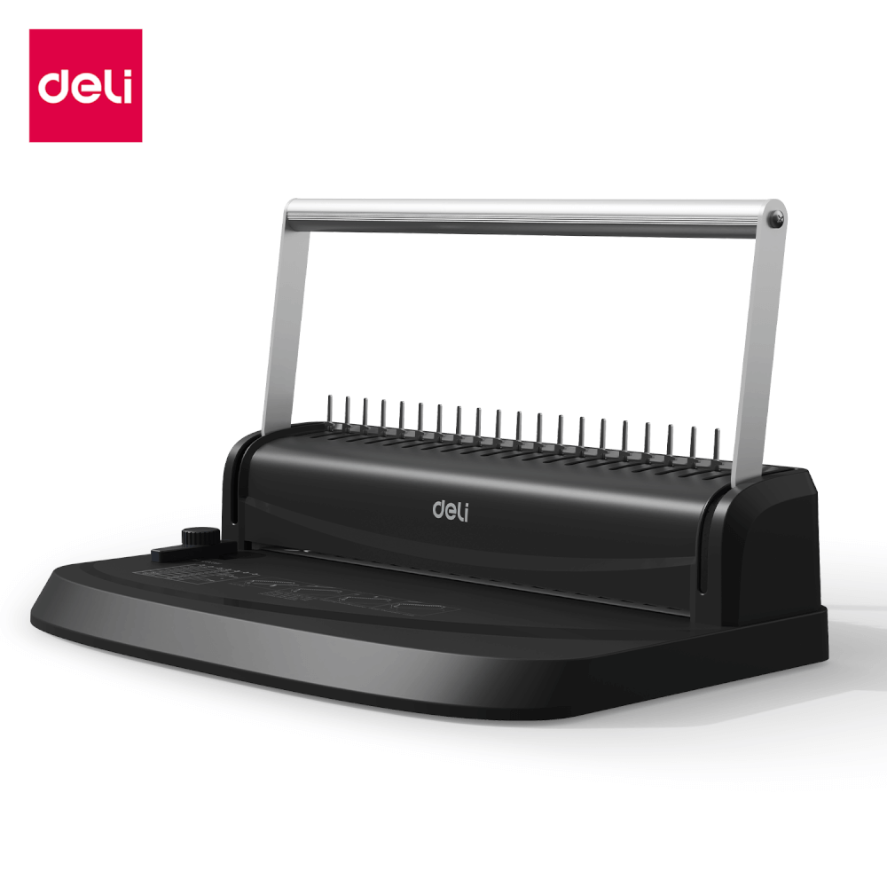 เครื่องเข้าเล่มเอกสาร DELI ET311-BK-01 สีดำ