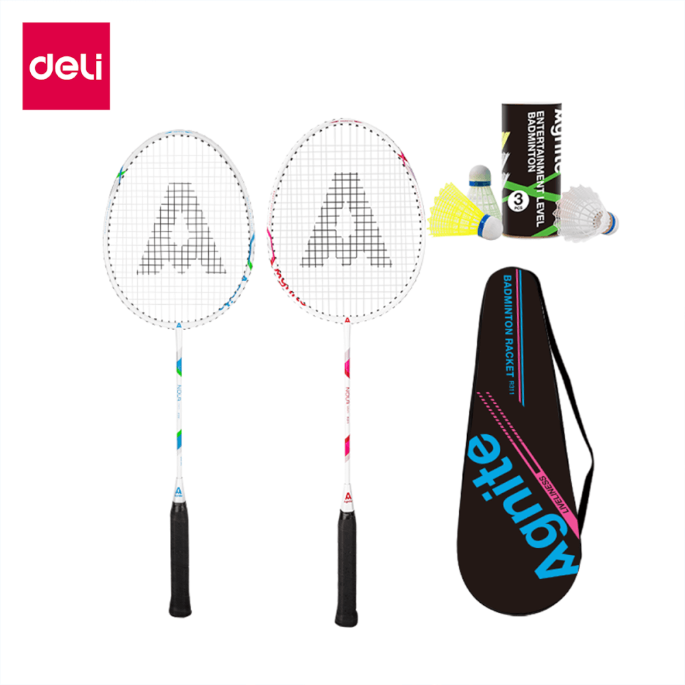 ไม้แบดมินตัน DELI ER311-BL-01 สีน้ำเงิน