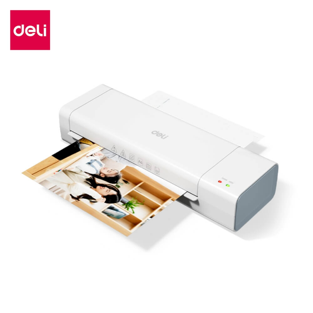 เครื่องเคลือบเอกสาร DELI ET112-WH-01 สีขาว