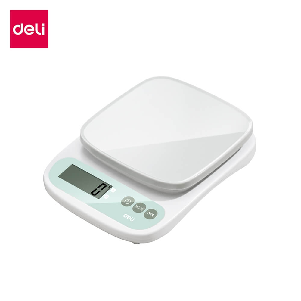 เครื่องชั่งน้ำหนัก ดิจิตอล DELI E86152-GN-01 สีเขียว