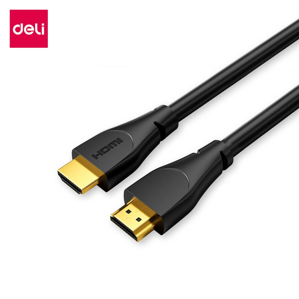 สาย HDMI DELI ET860(03)-BK-01 4K 3ม. สีดำ_8