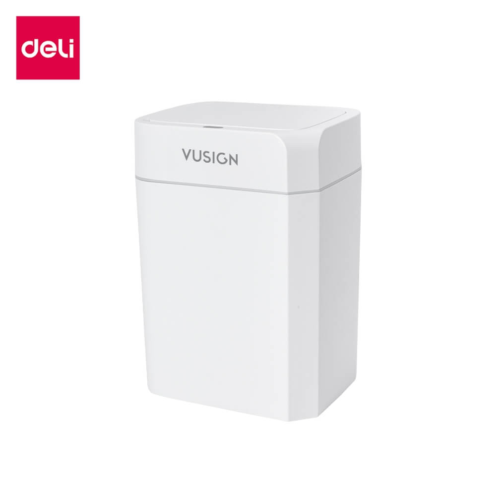ถังขยะอัจฉริยะ VUSIGN VS1416-WH-01 13ลิตร สีขาว
