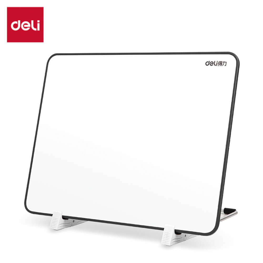 กระดานไวท์บอร์ดตั้งโต๊ะ DELI MB135-BK-01 สีดำ_6