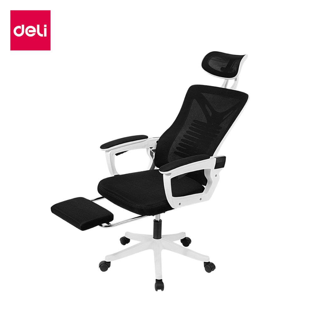 เก้าอี้สุขภาพ DELI E4935-BK-01 เอนได้ถึง 120&deg; สีดำ