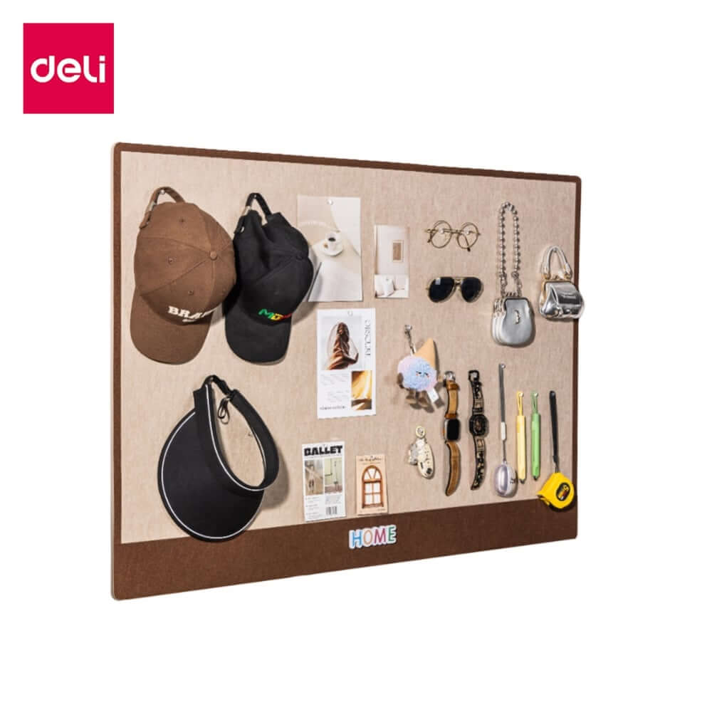 กระดานปักหมุด DELI MQ151-BR-01 60×80 ซม_1