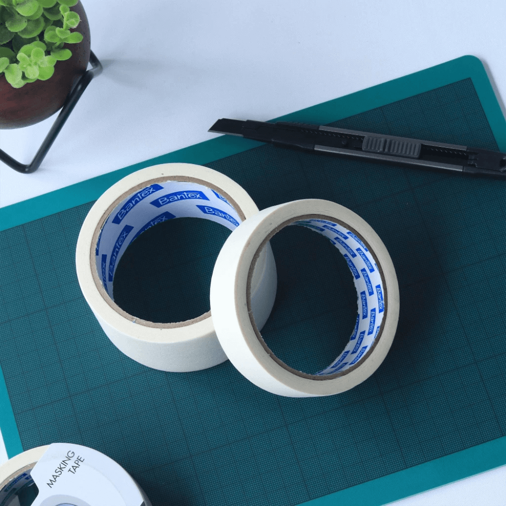 กระดาษกาวย่น BANTEX BH2701-WH-01 20M 11×11×5ซม.สีขาว_2