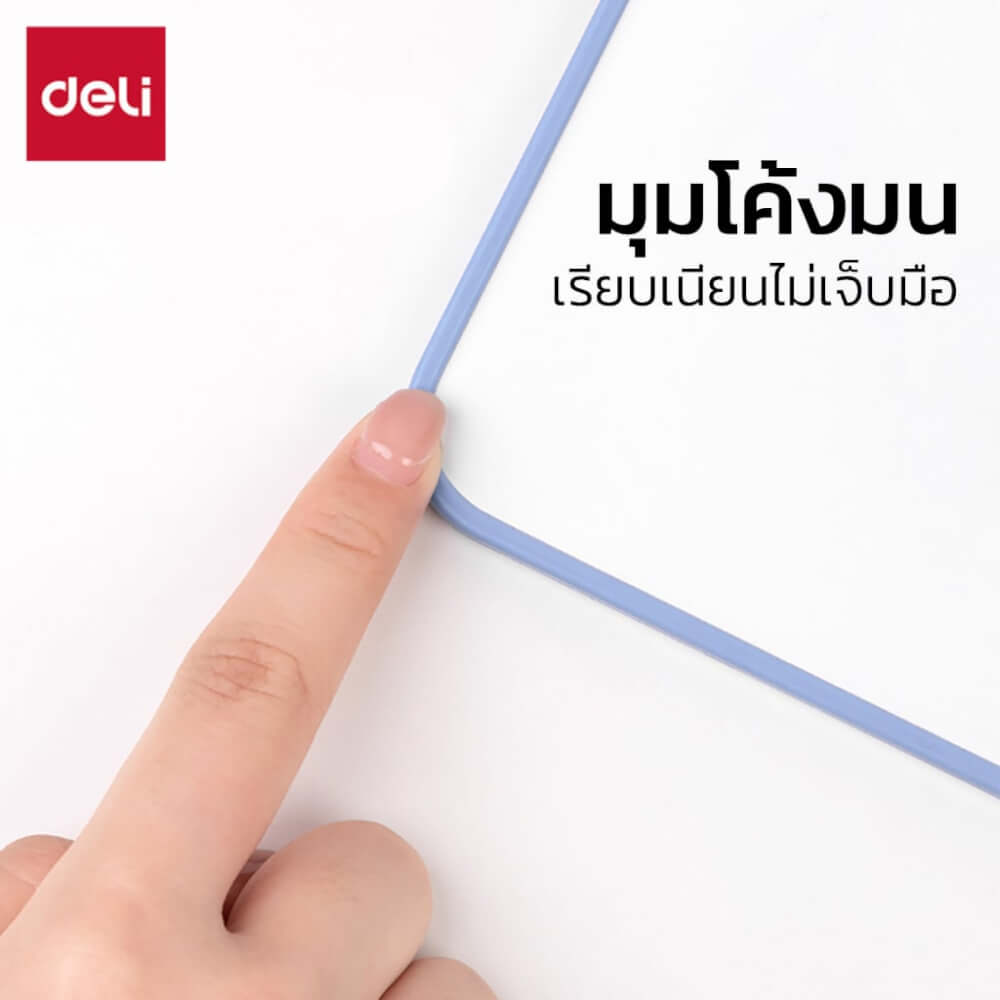 กระดานไวท์บอร์ดตั้งโต๊ะ DELI MB137-BK-01 สีดำ