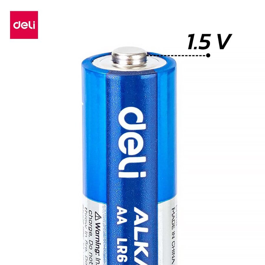 ถ่านอัลคาไลน์ AA DELI E18510-BL-01 1.5V สีฟ้า (1ชิ้น)_3