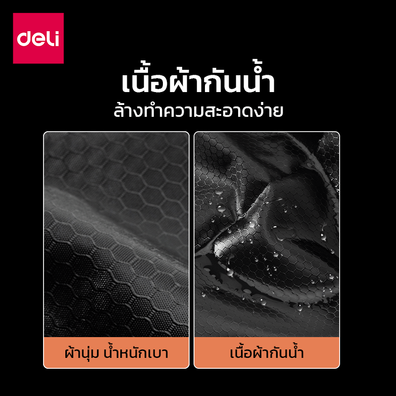 กระเป๋าสะพายหลัง DELI ER126-BK-01 สีดำ