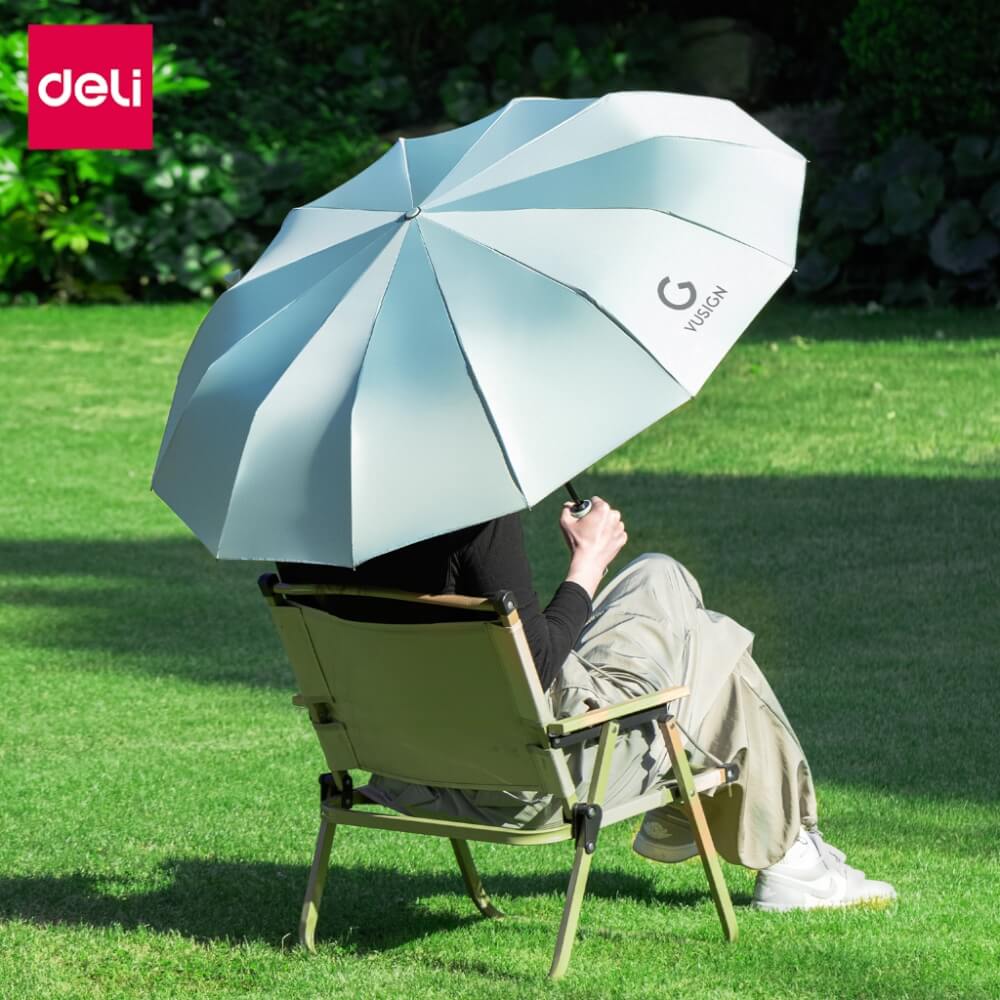 ร่มพับพกพา VUSIGN VS4086-LB-01 สีฟ้า