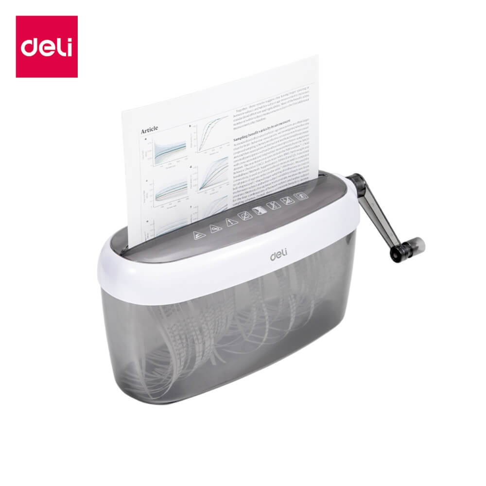 เครื่องย่อยกระดาษ 3 ลิตร DELI ET025-BK-01 สีเทา