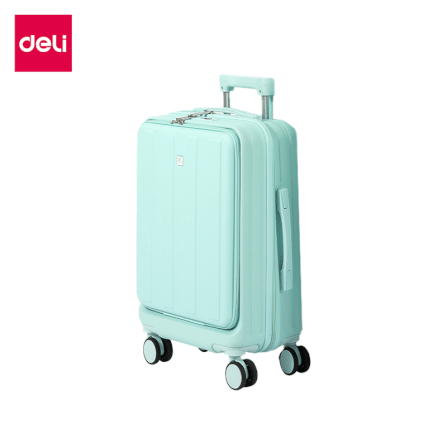 กระเป๋าเดินทางล้อลาก DELI EH1054-BL-24-01 24นิ้ว สีฟ้า_0