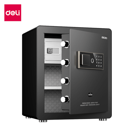 ตู้เซฟนิรภัย DELI AE801-BK-01 สีดำ_0
