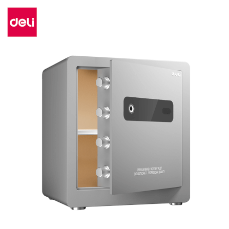 ตู้เซฟนิรภัย DELI AE101-GR-01 สีเทา_0